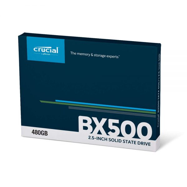 Ổ Cứng SSD Crucial BX500 3D NAND SATA III 2.5 inch 480GB CT480BX500SSD1